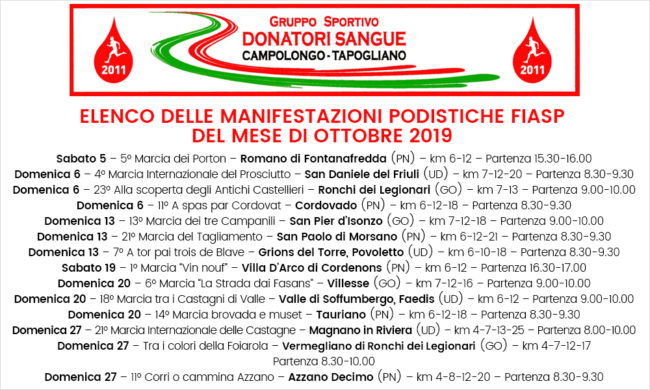 Ottobre 2019